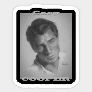 Gary Cooper Sticker